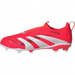 adidas Predator League Laceless FG MG K Pure Victory Pack laste tossud Lucid-punased pilve-valged-mustad ID3753 28.5