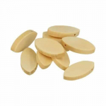 Perles en bois - ARTEMIO - Petale 15x30x4,7mm - Marron - Bijoux personnalis&eacute;s - D&eacute;coration cr&eacute;ative