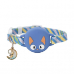 J&auml;lgimisseadme hoidja lemmiklooma kaelarihm kellukesega, reguleeritav helkuriga koera kassi kaelarihm S heleroheline v&auml;rv