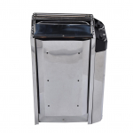 3,6 kW roostevabast terasest saunakeris sisejuhtimispuldiga saunaruumide varustus 230V