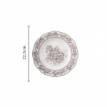 Prantsuse stiilis keraamiline taldrik, loominguline hall, moodne kodu, s&ouml;&ouml;gitaldrikud, luksuslik restoran, praetaldrik, maitsvad road, supikausid