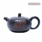 190ml Traditsioonilised Yixingi Lilla Savi Teekannud Kuulsad K&auml;sitsi Valmistatud Teekannud Toor Maagi Ilu Veekeetja Hiina Zisha Tee Komplekt Kohandatud Kingitus