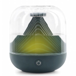 &Otilde;huniisutaja USB-ga laetav aroomidifuuser ultraheli jaheda udu tekitaja udupihusti lamp difuusor 2 kiiruse reguleerimine niisutaja