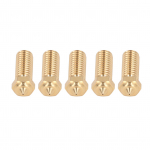 5 TK 3D-printeri messingist otsik 0,4 mm ekstruuderi otsik QIDI X Max3 Smart3 Plus3 jaoks