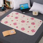 Menstruatsiooni lekkekindel padi uriinimatt Vanemate uriinipidamatuse padjake Voodikaitse T&auml;iskasvanute m&auml;he m&auml;hkmega voodilina, hingav veekindel pestav madrats 50*70cm