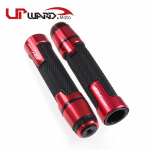 AK550 For KYMCO AK550 AK 550 2016 2017 2018 Motorcycle scooter knobs Anti-Skid Handle ends Grips Bar Hand punane