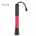 Spordipalli pump Kaasaskantav &otilde;hupump Palli t&auml;ispump n&otilde;elahoidlaga T&otilde;mba ja l&uuml;kka t&auml;ispuhumiss&uuml;steem K&auml;sipump v&otilde;rkpalli, korvpalli, jalgpalli jaoks punane must v&auml;rv