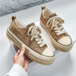 Madalad meeste platvormtennised Paeladega Lamedad Vulkaniseeritud kingad meestele Klassikalised mustad meeste l&otilde;uendikingad Mugavus Chaussure Hommes 39 khaki