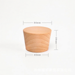 1 tk 60/50 mm &uuml;mmargused puidust konksud riided konksud p&ouml;&ouml;k must p&auml;hkel puidust m&uuml;tsihoidik seina v&otilde;tmehoidja kaasaegne kodukaunistamise riiul