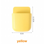 3033 Seinale paigaldatav hoiukarp Kaugjuhtimispuldi hoiustamiskorruse &uuml;mbris kliimaseadme teleri jaoks mobiiltelefoni pistikupesa hoidiku alus punane