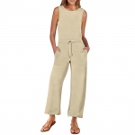 Naiste vabaaja mitmek&uuml;lgne varrukateta &uuml;hev&auml;rviline &uuml;heksaosaline kombinesoon L armee roheline v&auml;rv