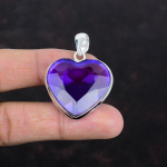 Tahuline Aafrika amet&uuml;st ripats v&auml;&auml;riskivi k&auml;sitsi valmistatud ripats 925 sterlingh&otilde;be ripats antiikne ehe kingitused naisele uusima disainiga ripats