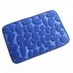 Flanell Majapidamiskivi P&otilde;randamatt Imav Libisemisvastane Matt Magamistoa Uksematt Vannitoa Vaip WC Vannitoatarbed 1.0 kuninglik sinine v&auml;rv