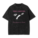 The Smiths The Queen Is Dead T-s&auml;rgid Hip Hop Pesitud &Uuml;lem&otilde;&otilde;duline T-s&auml;rk Vintage Naistele Unisex Topid Streetwear Tr&uuml;kitud T-s&auml;rk L must