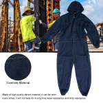 Denimkombinesoon elektriline keevitus&uuml;likond T&ouml;&ouml;kindlustus riided Autoparandaja t&ouml;&ouml;riided Kvaliteetsed sobivad 170/175/180/185/190 cm 165cm