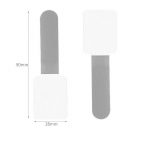 10 tk Korduvkasutatavad Kaablisidemed Kinnitus Traadikorraldaja Juhtme N&ouml;&ouml;ri Hoidja Isekleepuvad Reguleeritavad Juhtmekorraldaja Rihmad Laua Korraldus 10PCS valge