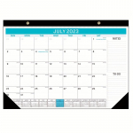 Lauakalender 2023, juuli 2023 detsember 2024, 18 kuud, 17 x 12 tolli suur lauakalender/seinakalender Pack of 1