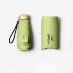 Mini p&auml;ikesevari V&auml;ike tasku Vihmavari Reisivihmavari Vin&uuml;&uuml;l Kokkupandav vihmavari UV-kaitse P&auml;ikesevari Tasku P&auml;ikesevari Kapsel