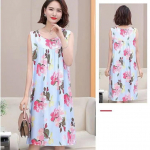 Suvised keskealiste eakate &ouml;&ouml;s&auml;rgid pidžaamad naiste kleidid suur suurus ema vabaaja &ouml;&ouml;s&auml;rgid koduriietus XL