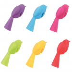 6 tk silikoonist linnutihaste veiniklaasi mark veiniklaasi &auml;ratundmistopsi eristusseade