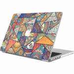Kaitsekate MacBook Pro 14-tollisele M5 M4 M3 M2 M1 Pro/Max 2026 2025 2024 2023 2021, &Otilde;huke k&otilde;va kaitse, Vitraažimustriga puhas