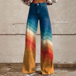 Laia s&auml;&auml;rega teksad naistele taskutega kottis p&uuml;ksid Vintage lillemustriga k&otilde;rge v&ouml;&ouml;kohaga lahtised p&uuml;ksid XL