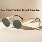 UUS Naiste Retro Optika Tumedad Prillid Metallist L&uuml;hin&auml;gelikkus Polariseeritud P&auml;ikeseprillid Meestele Naistele Mood Kohandatud Retseptiprillid 0 kuni -6.0 -600