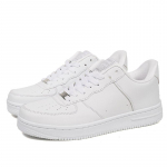 Sama stiil meestele ja naistele, Air Force nr. 1 v&auml;ikesed valged kingad, puhtalt valged paarisketsid, klassikalised madalad madala suuga spordi- ja vabaajakingad 36