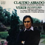 LP plaat GIUSEPPE VERDI / CLAUDIO ABBADO , L - Avam&auml;ngud RL31378 RCA Red Seal 1978 Saksamaa Klassikaline Kasutatud