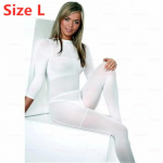 5 pcs Bodysuit Body Slimming Suit Disposable Vacuum Roller Therapy Machine White Color M L XL Size Shape Body Beauty Salon Use M