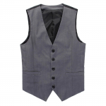 Meeste moodne Slim Fit Button Pocket V kaelusega vest varrukateta top s&auml;rkpluus XXXL