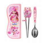 Saagi! Teenieping Lusikas ja M&otilde;lema K&auml;ega Treening S&ouml;&ouml;gipulgad Karbi Komplekt (9 Valikud) #Heartsping 1pcs