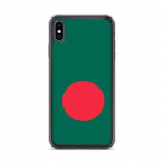 Coque iPhone - Bangladesh - XS Max - Drapeau - Souple - Mitmev&auml;rviline