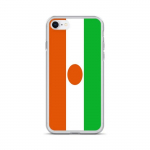Coque pour iPhone - Drapeau du Niger - iPhone 6S - Silikoonist supp - Design fin et l&eacute;ger - Mitmev&auml;rviline
