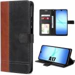 Coque de T&eacute;l&eacute;phone - BOOLING - Samsung Galaxy A17 4G/5G - Cuir Synth&eacute;tique - Antichoc - Bicolore