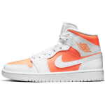 Air Jordan 1 Mid SE Bright Citrus Naiste Tossud Oranž Valge CZ0774-800 37.5