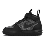 Nike Lunar Force 1 Flyknit Workboot Oreo Naiste Tossud Must Valge-Cool-Grey 860558-001 40 black