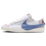 Nike Blazer Low 77 Jumbo Denim Swoosh Meeste Tossud Valge Sinine-Whisper Sail FJ7741-141 37.5 white