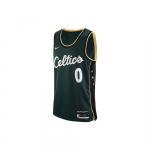 Nike &uuml;hev&auml;rviline Boston Celtics Jason Tatum Nr. 0 Korvpallis&auml;rk Meeste Topid Roheline DO9586-332 XXL