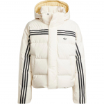 Adidas Originaalid 70S Premium Puffer Triibuline Pehme Soe Mugav Jakk Meeste Jakk Valge JN7476 XL