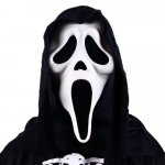 Screaming Ghost Face Head Mask Halloween Mask T&auml;ispea maskid Cosplay jaoks