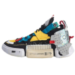 Li Ning Wu Dao 2 N&auml;idis Bale Pariisi moen&auml;dala seeria Libisemiskindlad Kerged Keskk&otilde;rgusega Retro Korvpallijalatsid Naiste toss Must AGBN062-21 37⅔