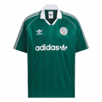 Adidas Originals SS25 S&auml;rk Vabaaja triibuline l&uuml;hikeste varrukatega jalgpallis&auml;rk Meeste pealisr&otilde;ivad KC0128 L