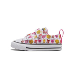 Converse Chuck Taylor All Star 2V Madalad K&auml;ijad Beebikingad Roosa Valge Kollane 771477C 22