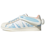 Adidas Originals Melting Sadness X Superstar Papercut Classic Shell Toe vabaaja madala s&auml;&auml;rega tossud unisex tossud valged sinised ID9471 41⅓