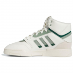 Adidas Originals Drop Step XL Kangas S&uuml;nteetiline nahk Mugavad Mitmek&uuml;lgsed Vastupidavad K&otilde;rge s&auml;&auml;rega tossud Meeste tossud Valge Roheline IF2675 36