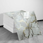 Kuldsete naastudega kollaaž imiteerib plaati seinakleebised k&ouml;&ouml;gi taustapaneeli, vannitoa ja elutoa sisustuse jaoks. Isekleepuv vahtkleebis 10 PCS