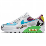 Nike Air Max 90 Flyleather 'Ruohan Wang' Tossud Vabaajajalatsid CZ3992-900 35.5
