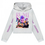 KPop Deemonik&uuml;ttide Kapuutsiga Pusad Laste Riided Mood Vabaaja Kapuutsiga Dressipluusid K-Pop Deemonik&uuml;ttide Pullover XL