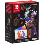 Konsool Nintendo Switch - OLED-mudel &bull; Piiratud v&auml;ljaanne Pok&eacute;mon Violet & Karmsiin